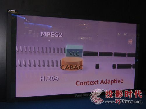 松下152英寸專業等離子顯示屏