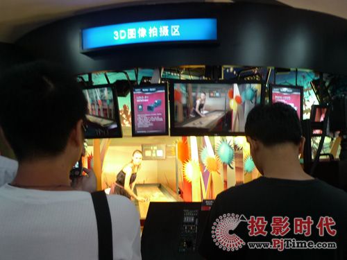 索尼展位