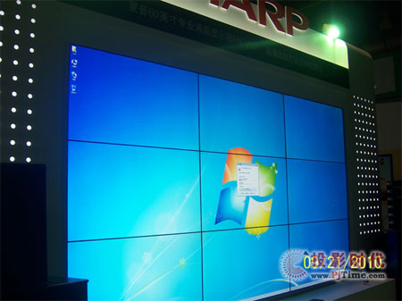大視電子超高分3X3解決方案助Sharp多屏拼接新品發(fā)布
