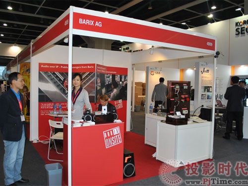 Barix infocomm展臺