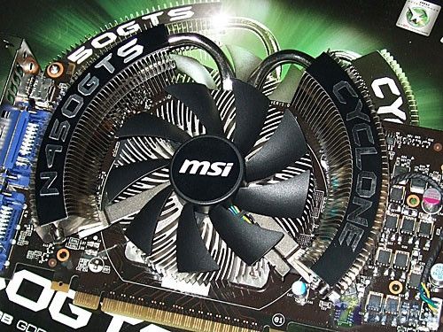 超酷熱管散熱 微星高頻GTS450賣999元 