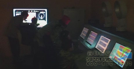 模擬監測預防災難的防災館