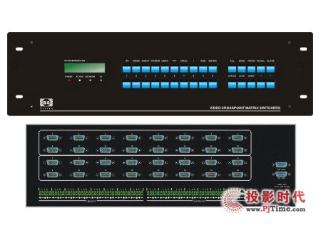 博斯科技VGA矩陣在聯塑集團總部應用