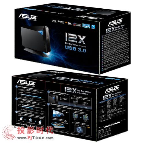 華碩BW-12D1S-U外置藍(lán)光刻錄機(jī)