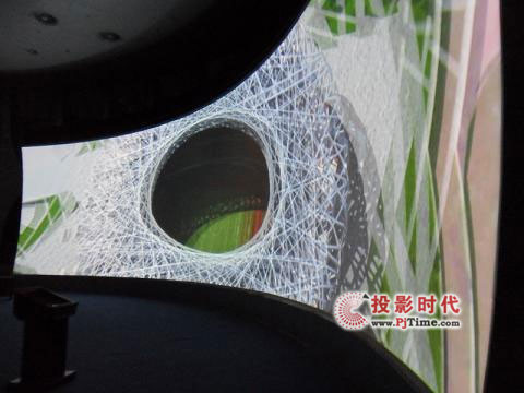 DP高亮度主動立體工程投影機應用于中科院