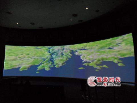 DP高亮度主動立體工程投影機應用于中科院