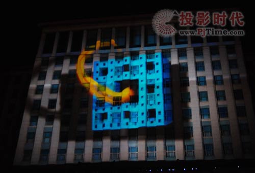 清華百年校慶晚會 巴可助力主樓投影3D秀