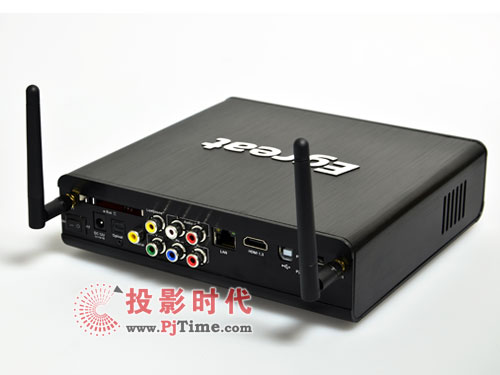 億格瑞R180高清播放機背部接口