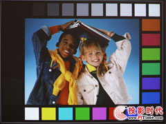  色塊投影測試