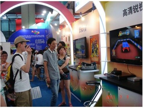 高清銳視酷玩亮相第七屆中國國際動漫游戲展 