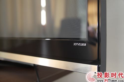 長虹3DTV51858電視型號標識
