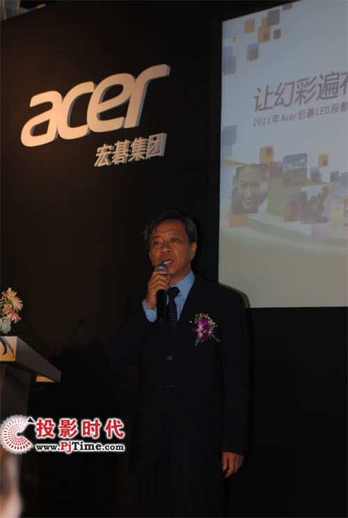 宏碁公司數位顯示事業總處長蘇逸民