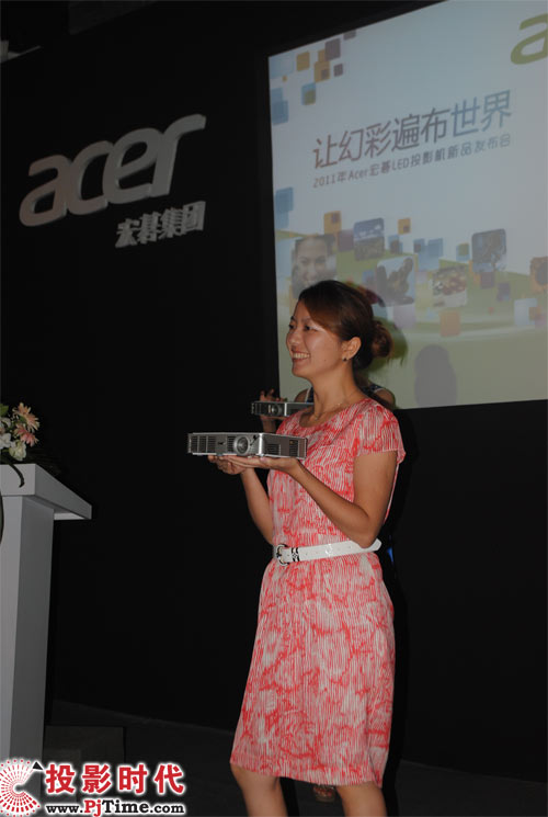 Acer宏碁投影機大客戶經理施艷平