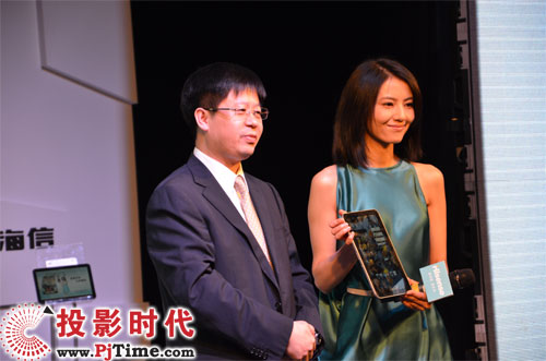 海信電器多媒體總經(jīng)理劉洪新