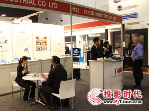 TAIDEN參加2011年悉尼國際音視頻系統集成展覽會