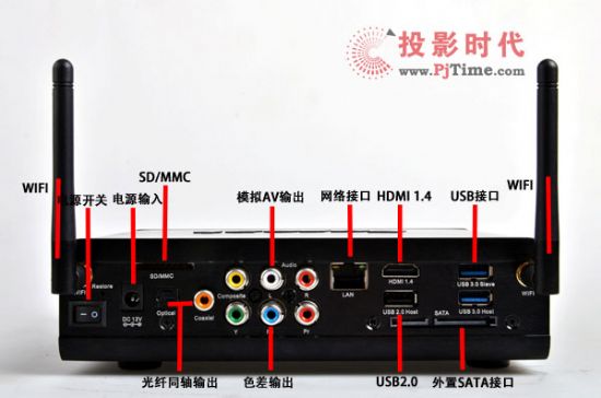 億格瑞R200S 3D高清播放機