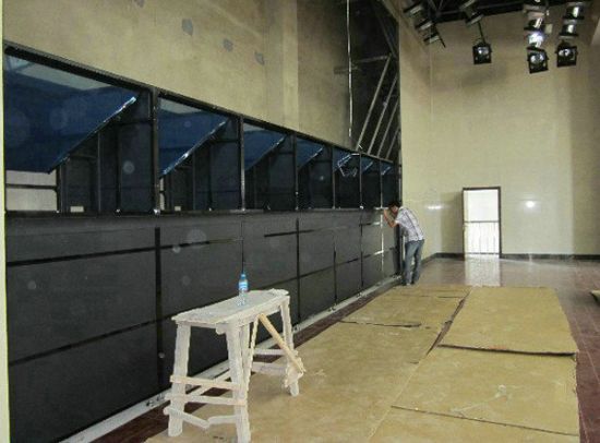 清投視訊28塊DLP大屏沈陽某軍校應用方案