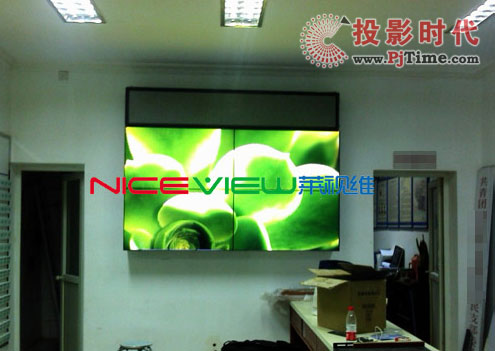萊視維LCD拼接墻搭建黨委與群眾溝通的橋梁