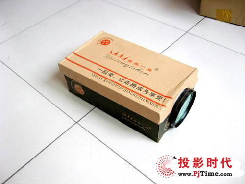 手機投影機完成
