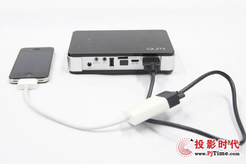 麗訊Qumi Q2與iphone 4鏈接