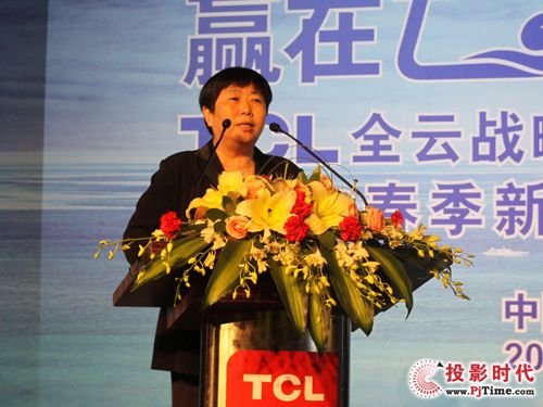 中國電子視像行業協會副會長兼秘書長 白為民