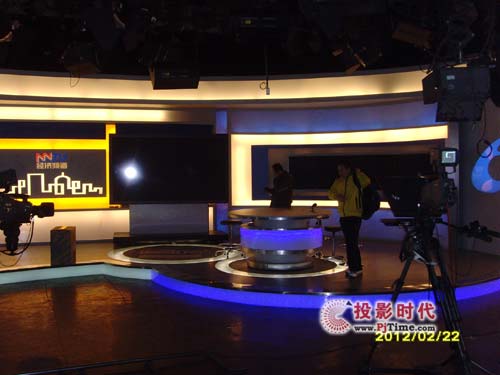 普蘭普為內蒙古電視臺演播室提供設備支持