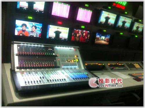 上海東視演播室使用Soundcraft Vi1數字調音臺