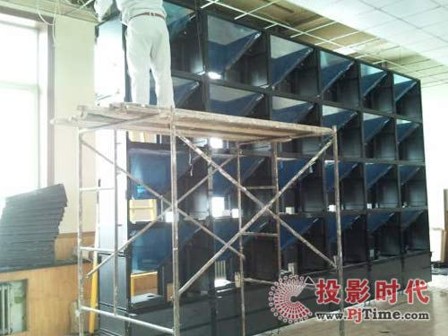 清投24塊DLP大屏幕應用于鶴崗水電熱力公司