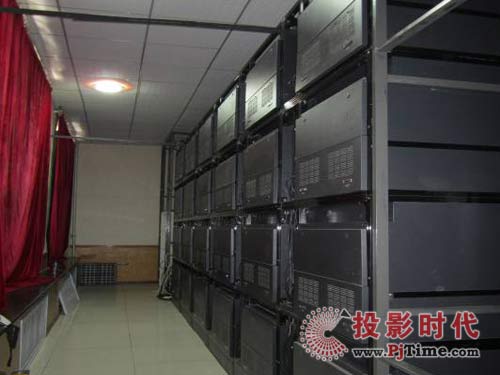 清投24塊DLP大屏幕應用于鶴崗水電熱力公司