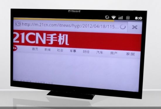 億博防眩光玻璃電子觸摸屏解析