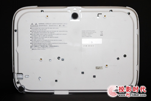 理光PJ WX5350N底部
