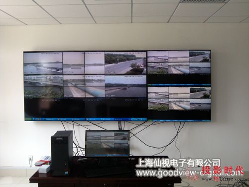 仙視液晶拼接屏完美獻力山東某金融電子企業
