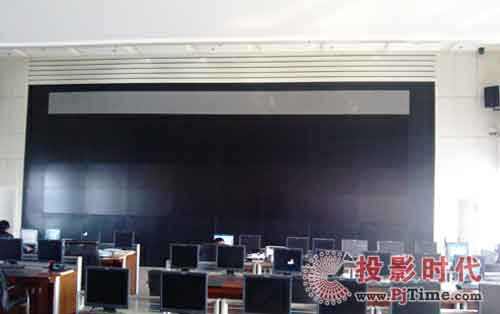 仙視4*8超窄邊液晶拼接屏應(yīng)用于濟(jì)南章丘市公安局