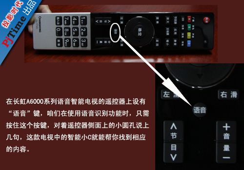 長虹語音遙控器