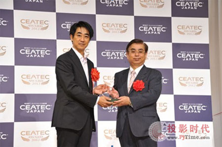 2012夏普IGZO技術獲經濟產業大臣獎