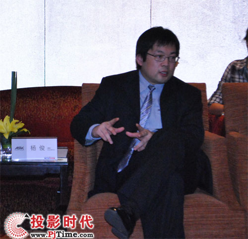 ASK中國區銷售總監楊俊