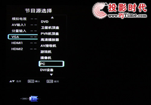 節目源選擇