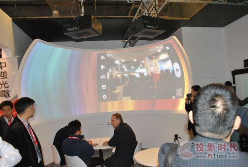 中強光電激光觸控在Infocomm展引關注