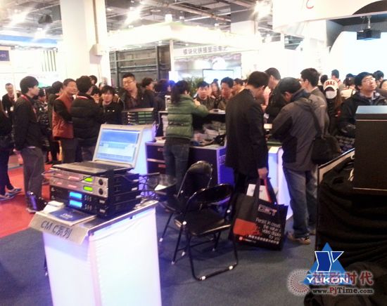 XILICA展位在2013北京INFOCOMM展上人氣鼎盛
