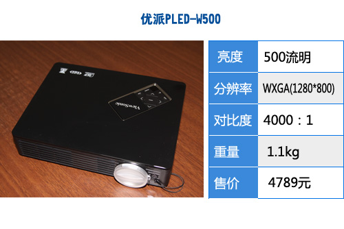 優派PLED-W500