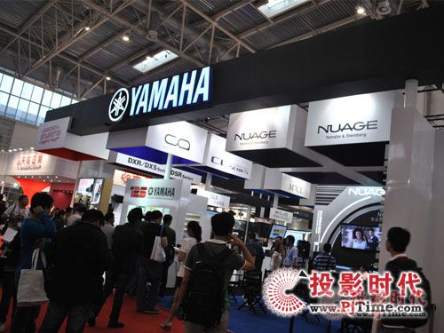 雅馬哈全系最新專業音頻產品亮相PALM EXPO 2013