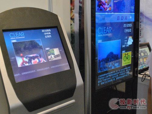 清鶴數碼攜多款產品亮相數字標牌展