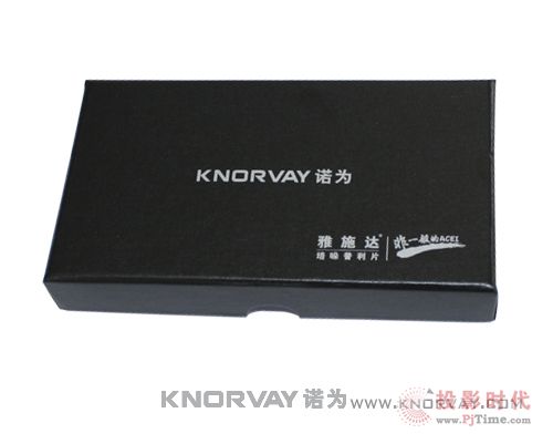 北京禮邦成功定制諾為翻頁激光筆V380實物拍攝圖