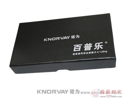 北京禮邦成功定制諾為翻頁激光筆V380實物拍攝圖