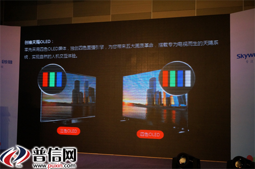 創維OLED電視比其他OLED電視“色相”更好