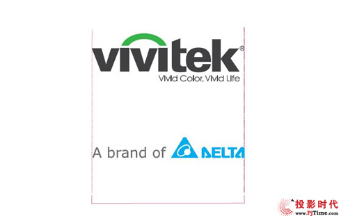 Vivitek企業logo首次加入臺達集團元素