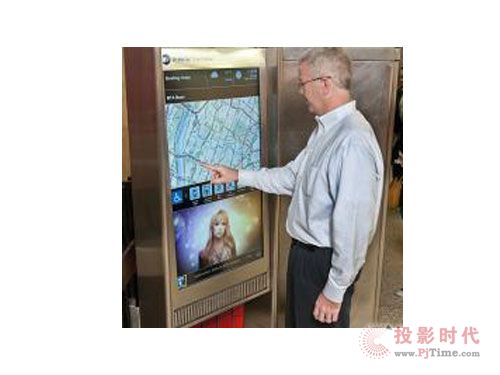 MRI紐約火車站部署On-the-Go信息亭