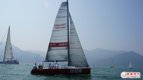 雅圖號征戰第五屆環海南島國際大帆船賽