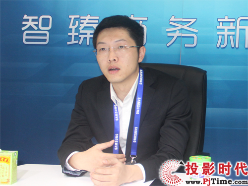 三星電子商用事業部產品經理翟南極