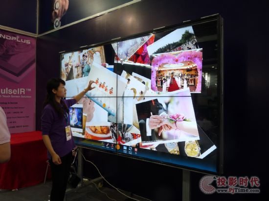 安圖電子紅外多點(diǎn)觸摸產(chǎn)品亮相全觸展